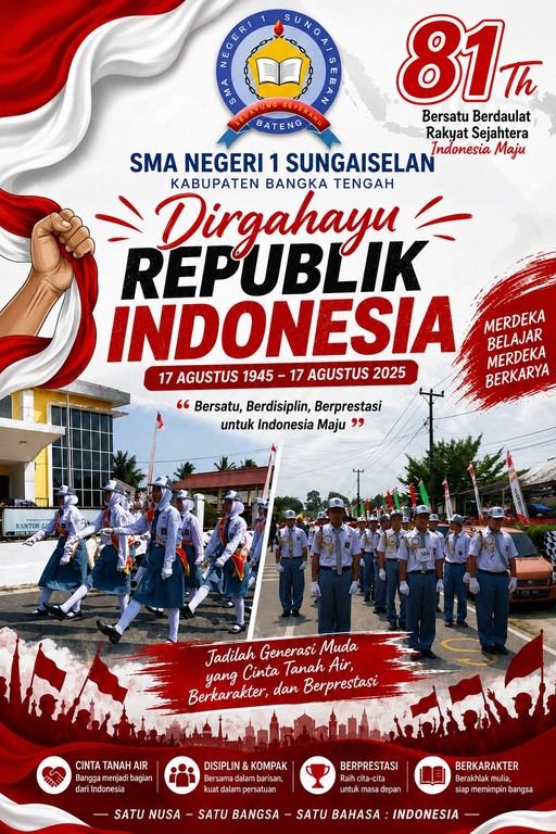 Semangat Kemerdekaan dan Nasionalisme Generasi Muda SMA Negeri 1 Sungaiselan